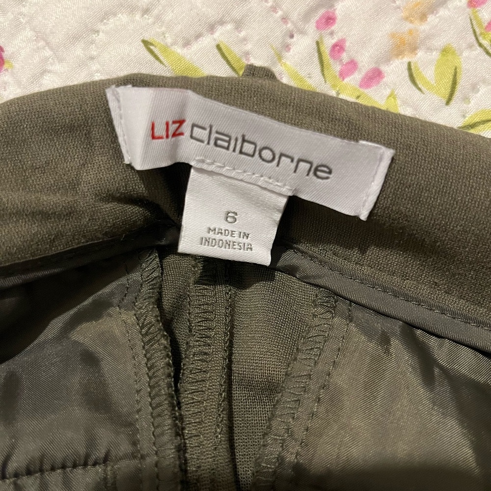 Olive green women pants